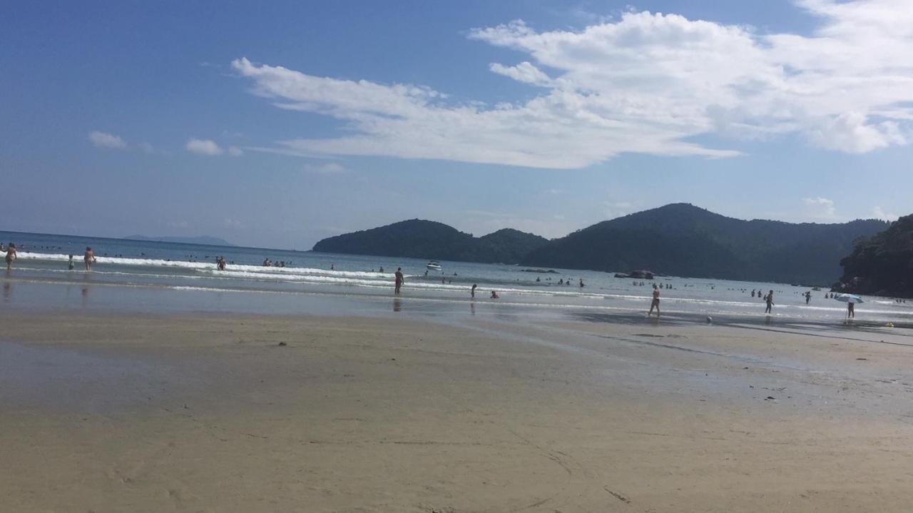 Confortável Apto.Com Piscina para 8 pessoas-Ubatuba-Enseada Exterior foto